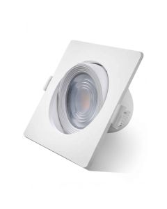 Svetilka vgradna LED SMD-SQR-8W bela 4200K LD02-00810 Lambario - Kompaktna LED razsvetljava